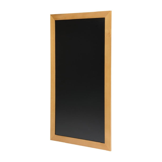 Ardoise murale longue teck 560 × 1200 mm - Securit