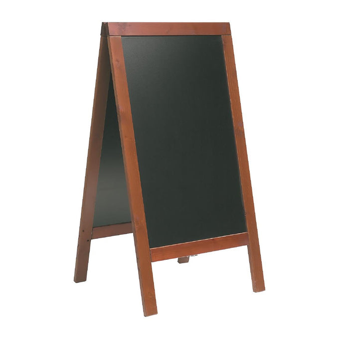 Panneau de trottoir Duplo acajou 700 × 1350 mm - Securit