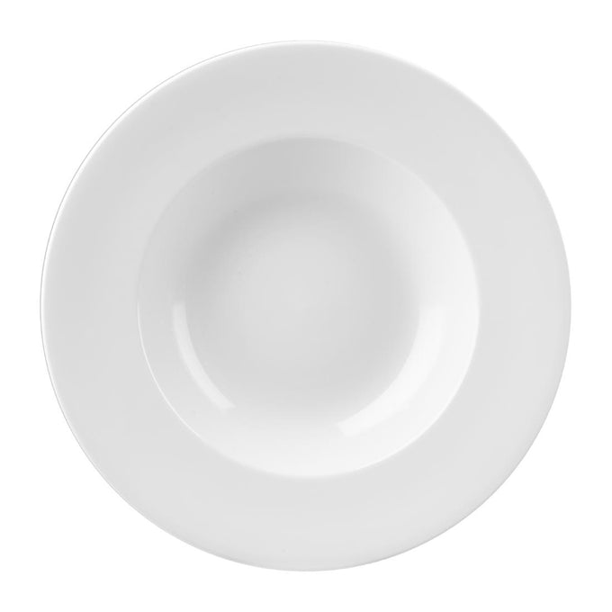 Grands bols à bord large White 280 mm (lot de 12) - Churchill
