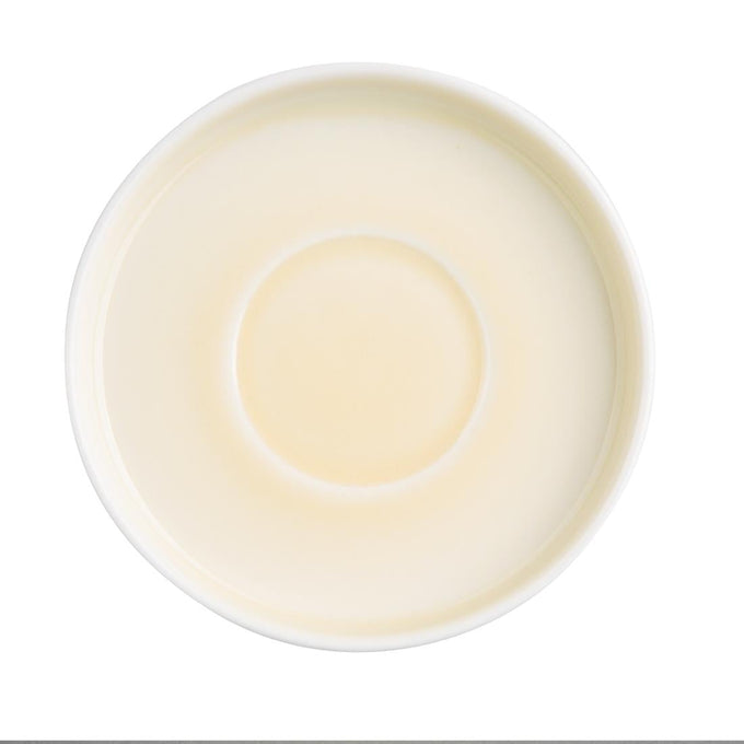 Soucoupes Fondant jaunes 135 mm (lot de 6) - Olympia