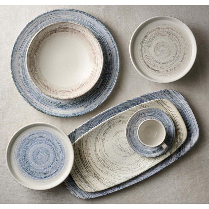 Assiettes rondes Elements Coast Evolve 285 mm (lot de 12) - Churchill