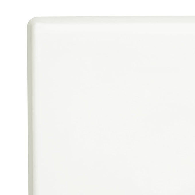 Plateau de table carré blanc cassé 600 mm - Bolero