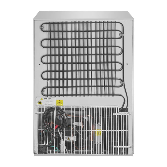 Armoire sous comptoir positif Série C inox 150 L - Polar