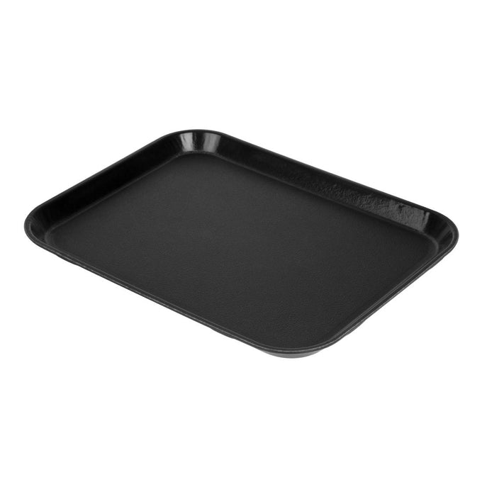 Plateau rectangulaire antidérapant en fibre de verre EpicTread noir 350 mm - Cambro