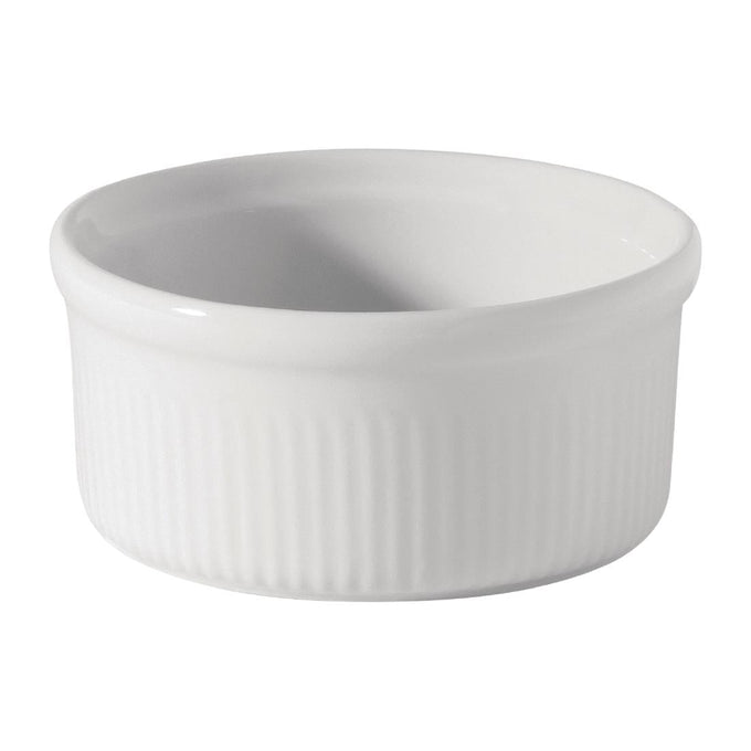 Ramequins blancs Titan 95 mm (lot de 12) - Utopia