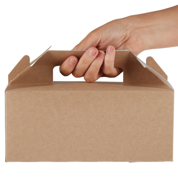 Petites boîtes à emporter kraft recyclables (lot de 125) - Colpac