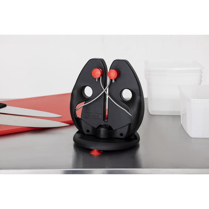 Aiguiseur Rapid Steel Action avec socle - Dick