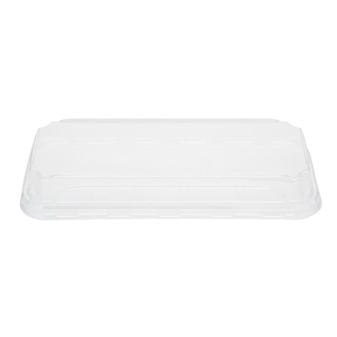Couvercles en PET pour barquettes à sushi No. 2 (lot de 300) - Fiesta Recyclable