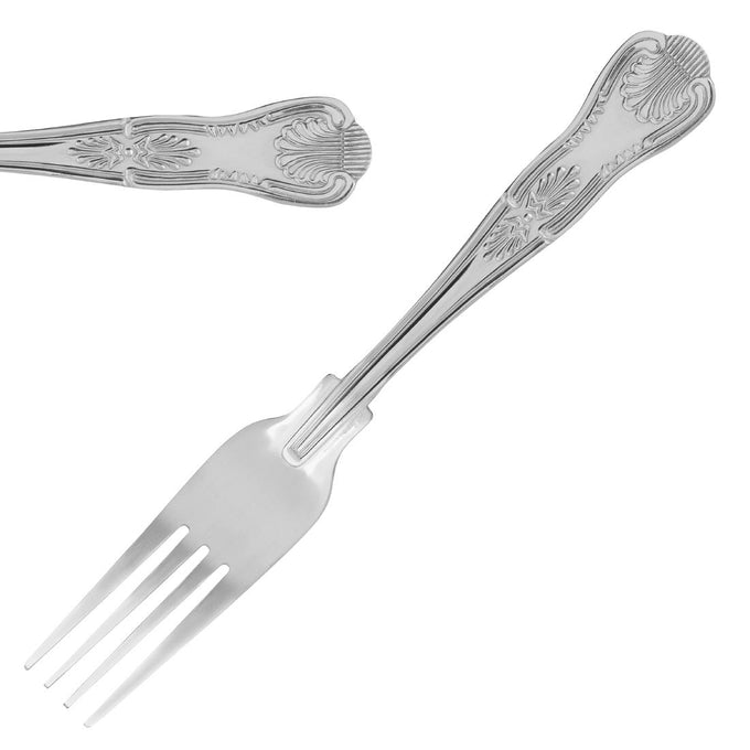 Fourchette à dessert Kings (lot de 12) - Olympia
