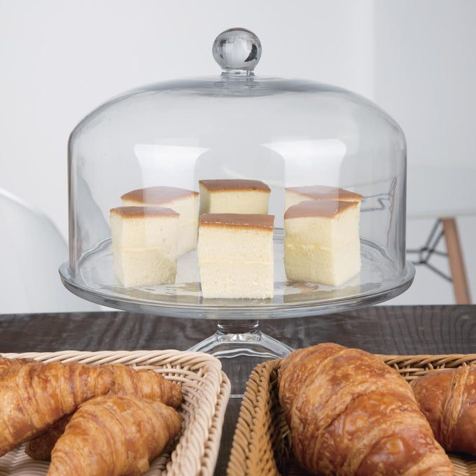 Cloche à gâteau en verre - Olympia