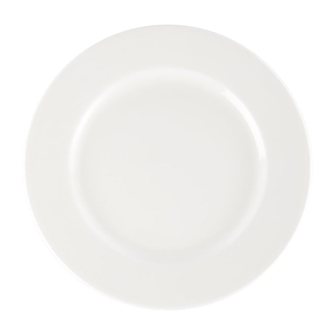 Assiettes classiques blanches 202 mm (lot de 24) - Churchill