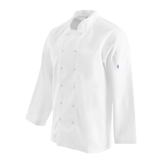 Veste de cuisine mixte Vegas manches longues blanche - Whites Chefs Clothing