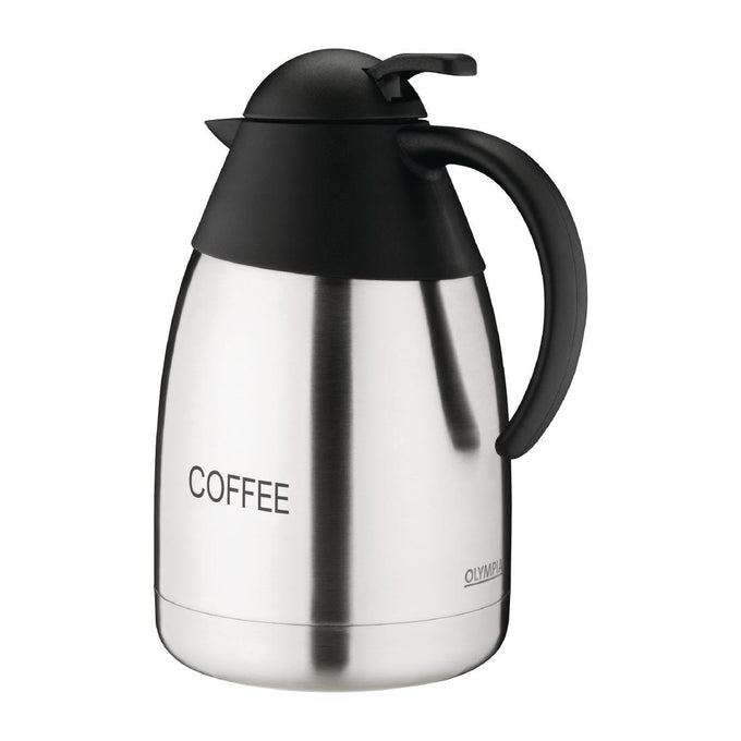 Pichet isotherme à café couvercle bombé 1,5 L - Olympia