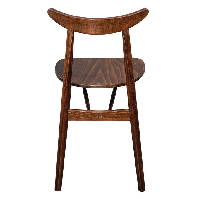 Chaises en bois courbé Cowhorn noyer naturel (lot de 2) - Fameg