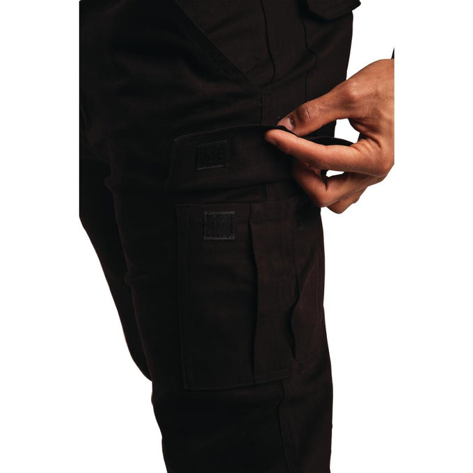 Pantalon homme slim stretch Cargo noir - Portwest