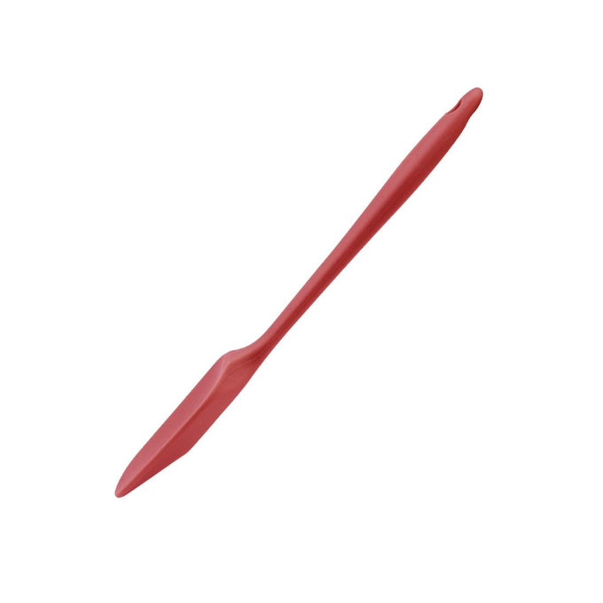 Spatule et cuillère rouge en silicone 280 mm - Vogue