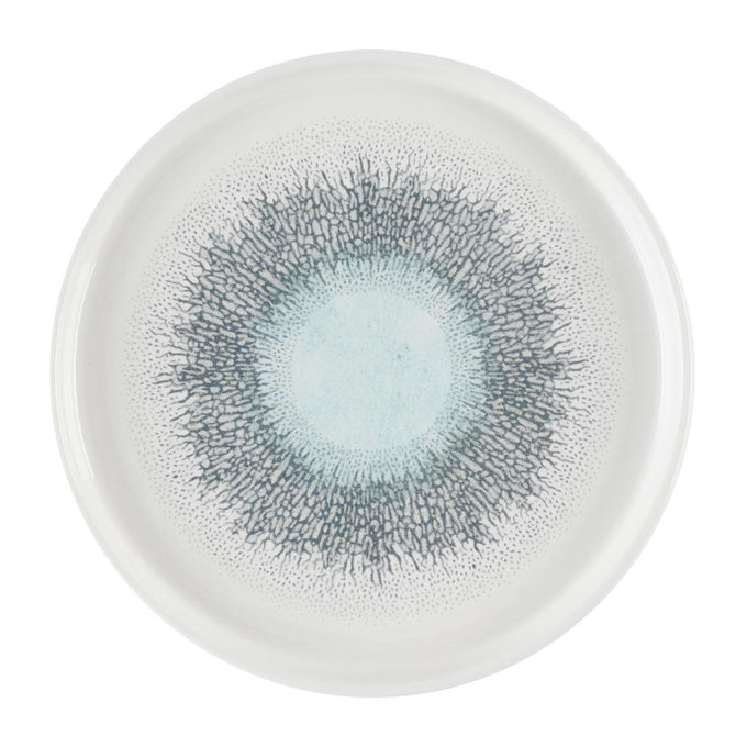 Assiettes avec rebord Studio Prints Fusion Aquamarine 210 mm (lot de 6) - Churchill