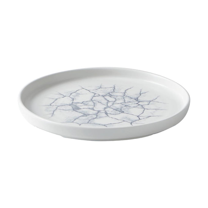 Assiettes avec rebord Studio Prints Kintsugi Pearl Grey 220 mm (lot de 6) - Churchill
