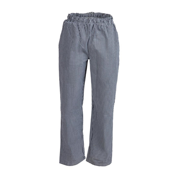Pantalon de cuisinier mixte Vegas petits carreaux noir et blanc - Whites Chefs Clothing