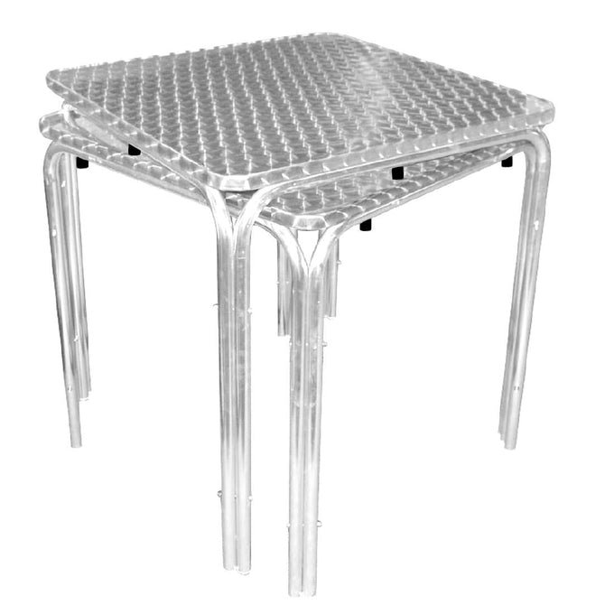 Table carrée empilable 700 mm - Bolero