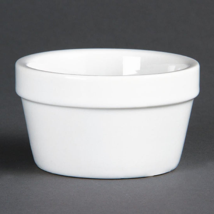 Ramequins empilables Whiteware 77 mm (lot de 6) - Olympia