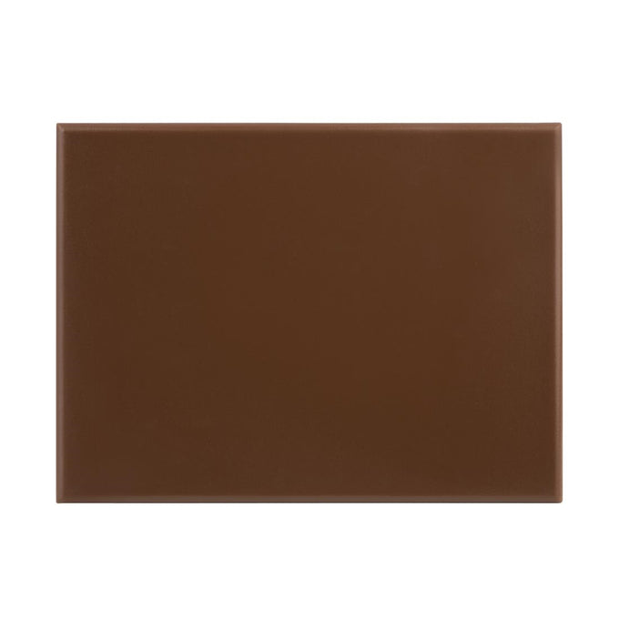Petite planche à découper haute densité marron - L 305 x P 229 x H 12 mm - Hygiplas
