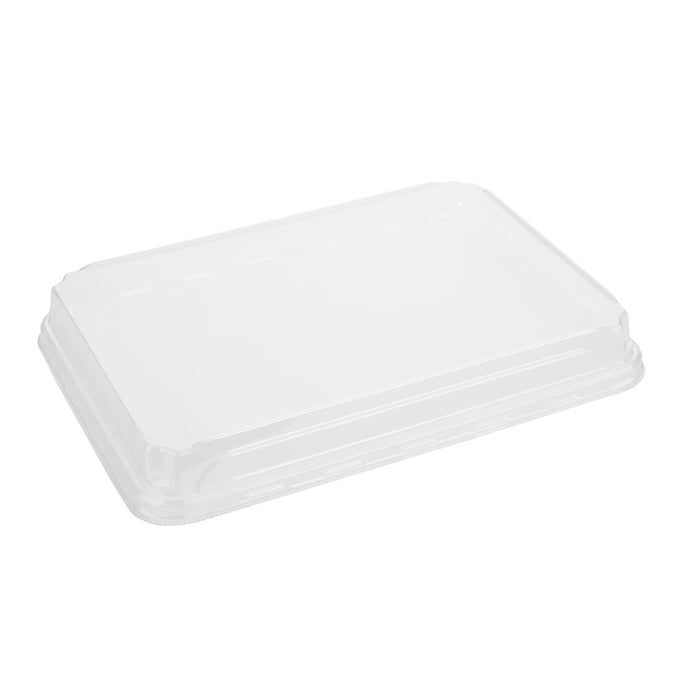 Couvercles en PET pour barquettes à sushi No. 11 (lot de 300) - Fiesta Recyclable