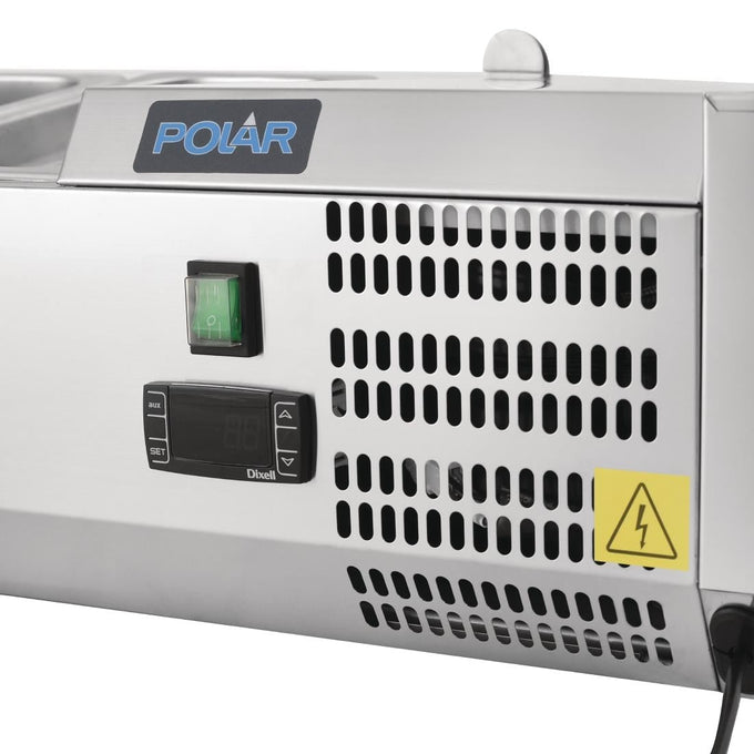 Saladette réfrigérée Série G 10x GN1/4 - Polar
