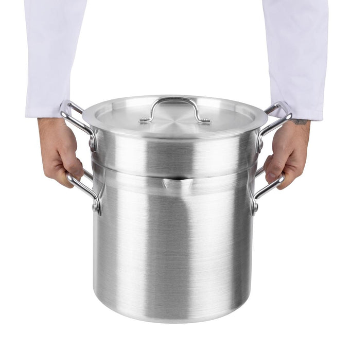 Marmite bain marie aluminium 10 L - Vogue