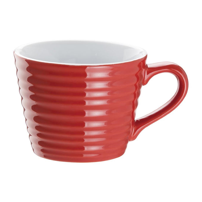 Mugs Café Aroma rouges 230 ml (lot de 6) - Olympia