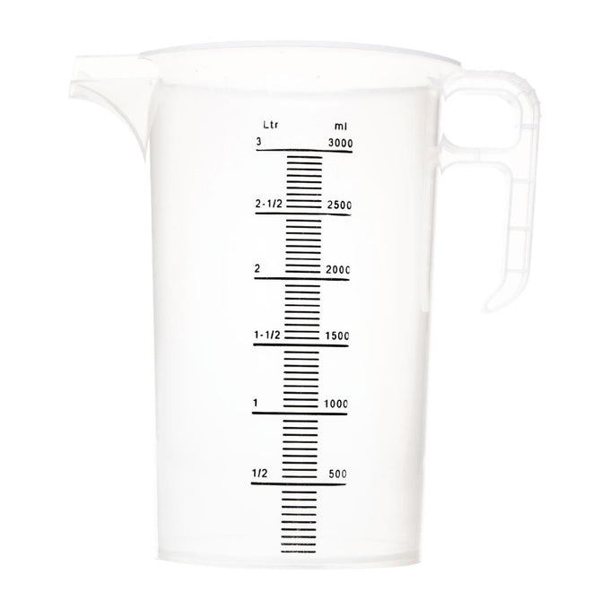 Pichet mesureur en polypropylène 3 L - Pro-Measures