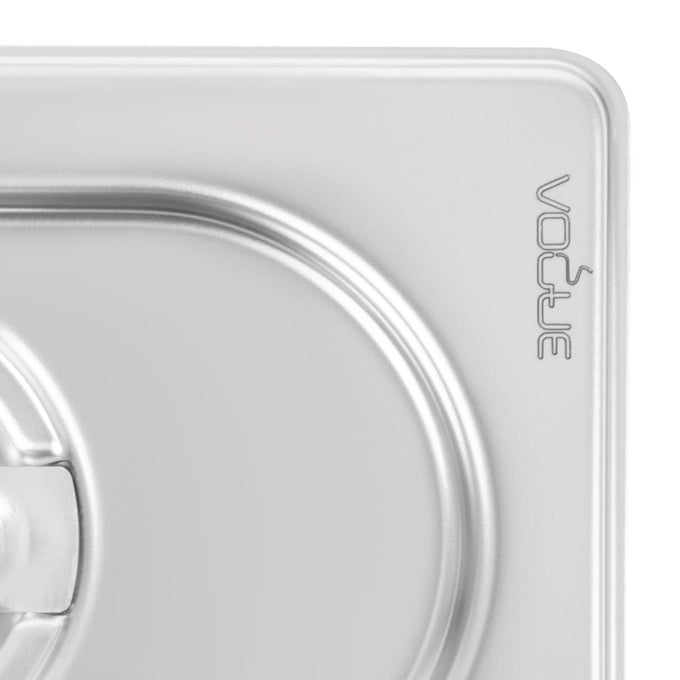Couvercle inox 18/10 professionnel GN 1/9 - Vogue