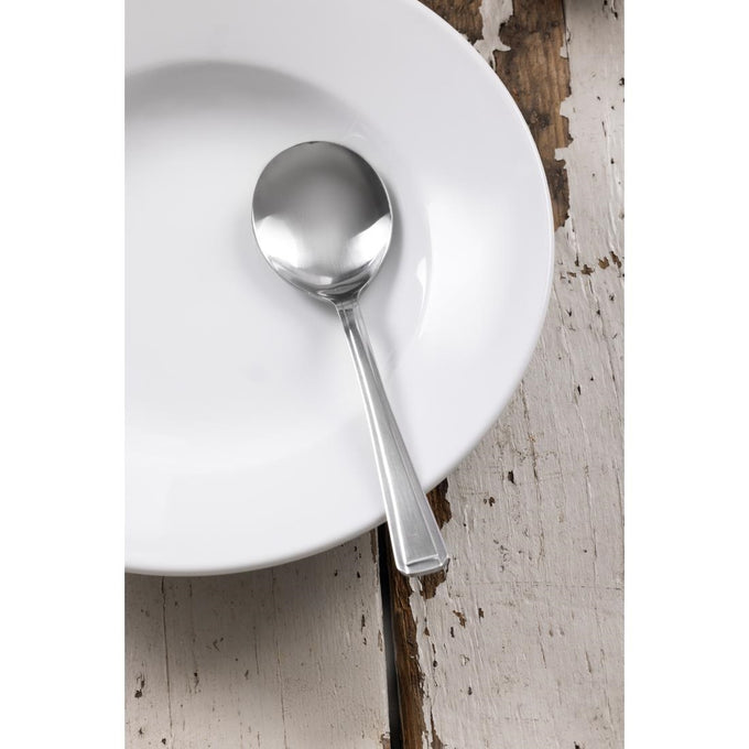 Cuillère à soupe ronde Harley (lot de 12) - Olympia