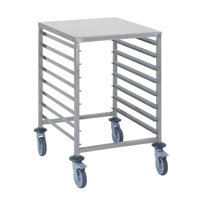 Chariot à glissières avec tablette GN2/1 8 niveaux - Tournus