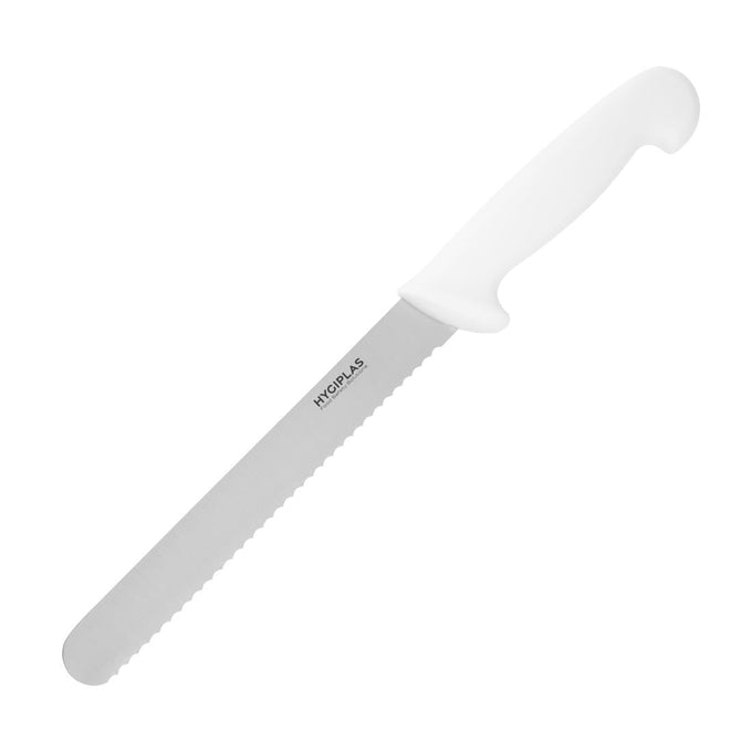 Couteau à pain blanc 203 mm - Hygiplas