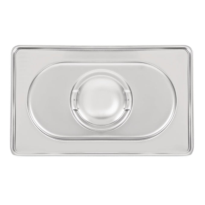 Couvercle inox 18/10 professionnel GN 1/9 - Vogue