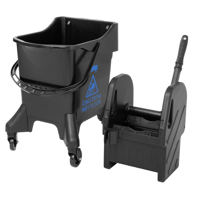 Seau essoreur haut 20 litres marquage bleu - Jantex