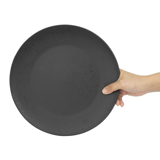 Assiettes plates rondes Fusion 270 mm (lot de 4) - Olympia