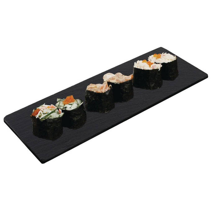 Plat en ardoise pour plateau GM258 280 × 100 mm (lot de 2) - Olympia