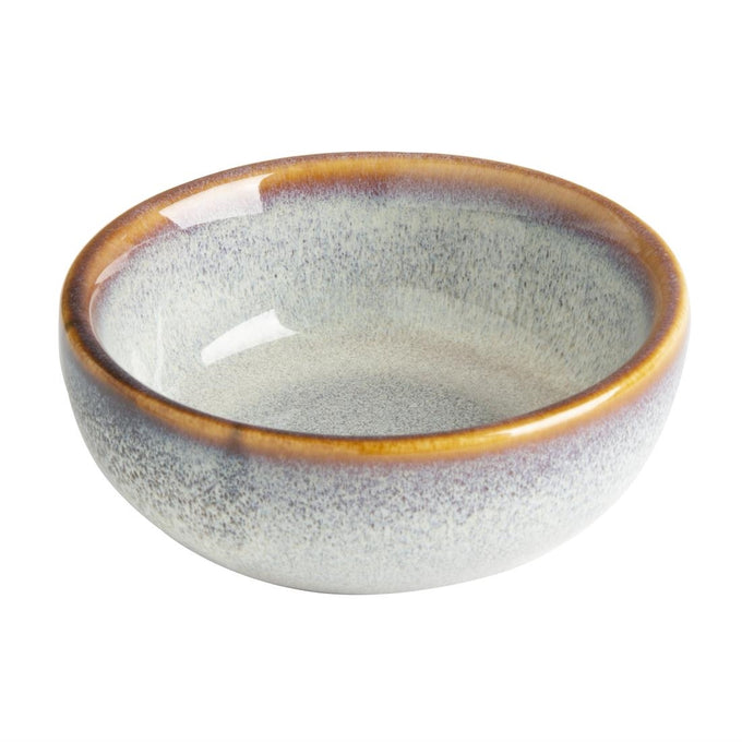 Pots À Sauce Drift Gris Uni 78 mm (lot de 8) - Olympia