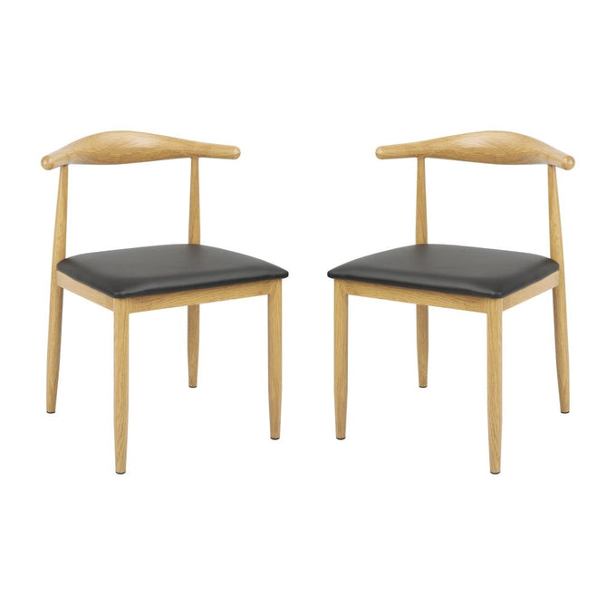 Chaises d'intérieur rembourrées Camden (lot de 2) - Bolero