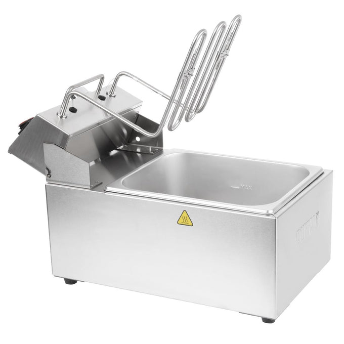 Friteuse électrique simple avec minuterie 5 L - Buffalo