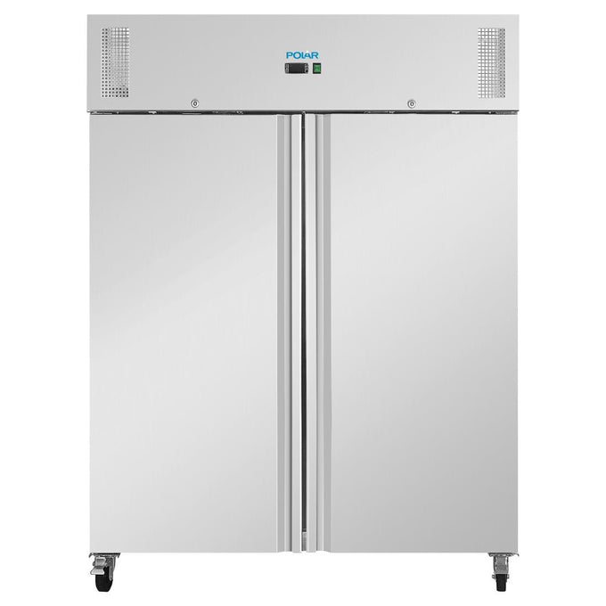 Armoire réfrigérée positive OU négative deux portes série U 1300 L - Polar