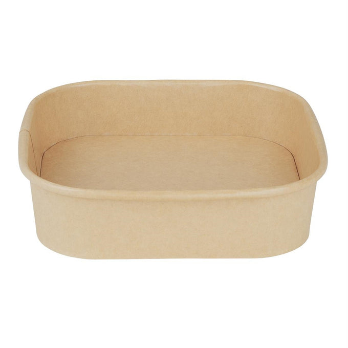 Barquettes carrées 750 ml (lot de 300) - Fiesta Recyclable