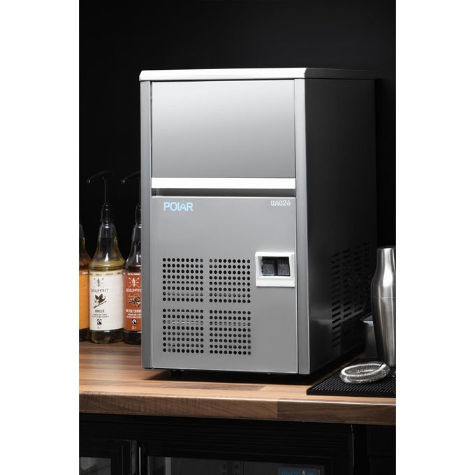 Machine à glaçons gourmet à aspersion Série U 21 kg - Polar