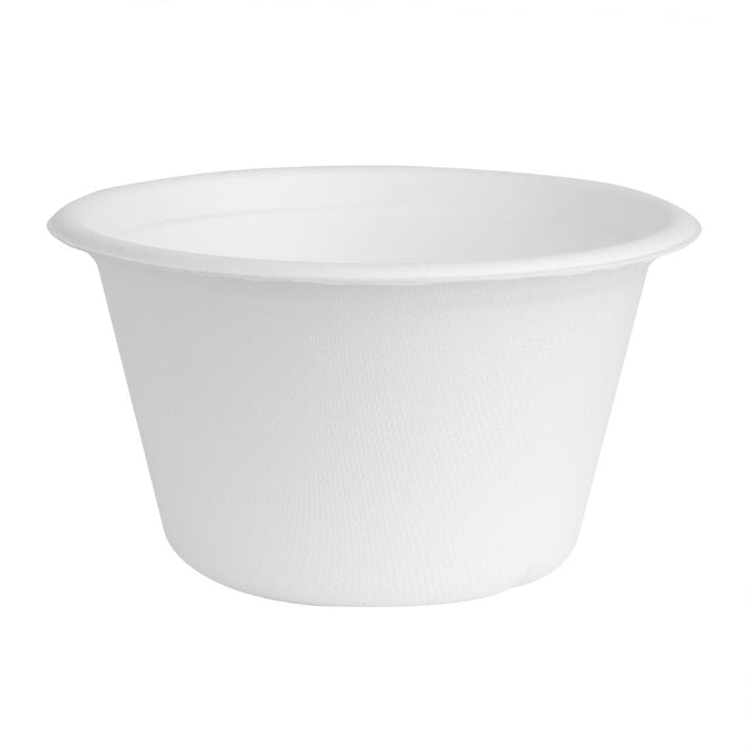 Bols en bagasse 500 ml (lot de 50) - Fiesta Compostable