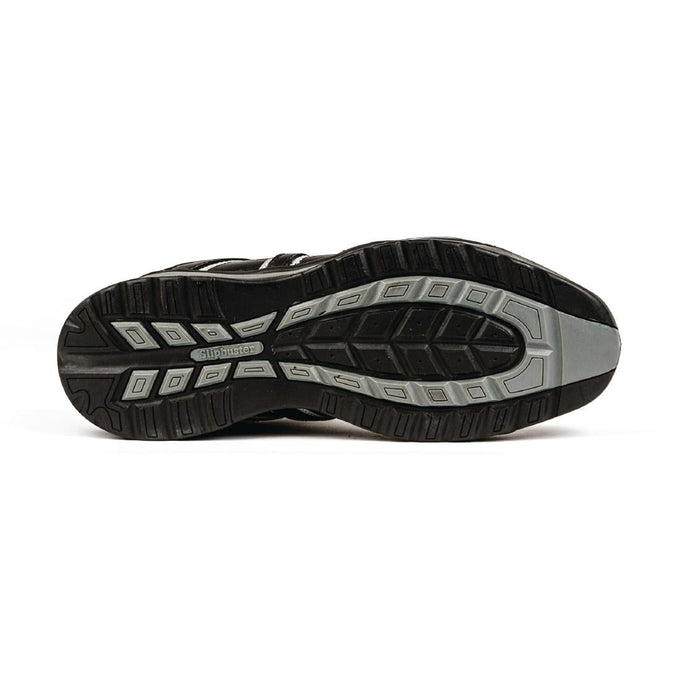 Baskets de sécurité Basix noires - Slipbuster Footwear