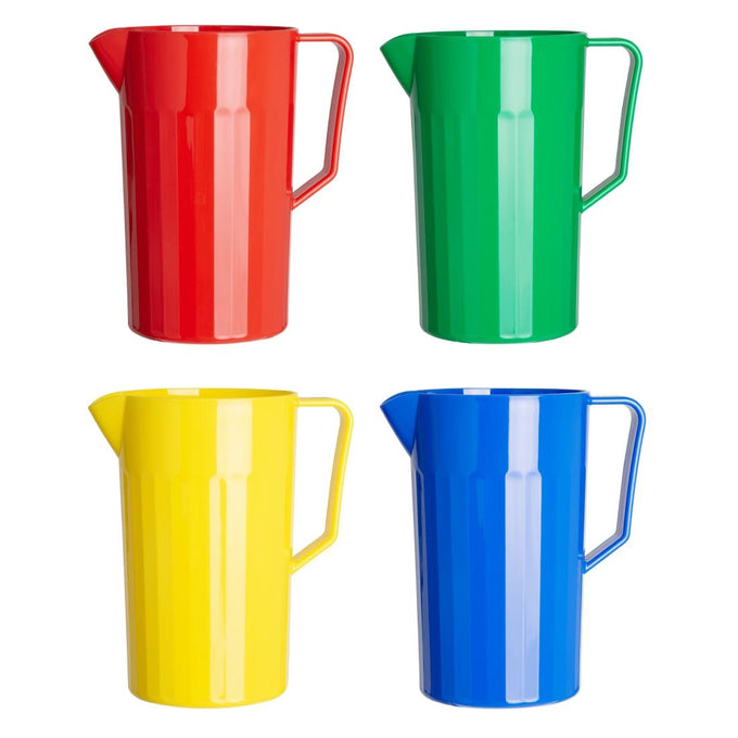 Pichet en polypropylène Kristallon bleu 1,4 L - Olympia