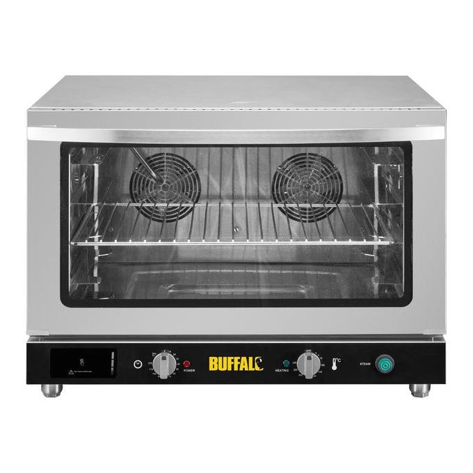 Four pâtissier à convection 4 niveaux avec humidificateur 100 L triphasé - Buffalo