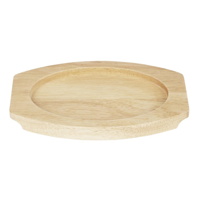 Planche en hévéa pour plat ovale en fonte 230 × 135 mm pour FW818 - Olympia